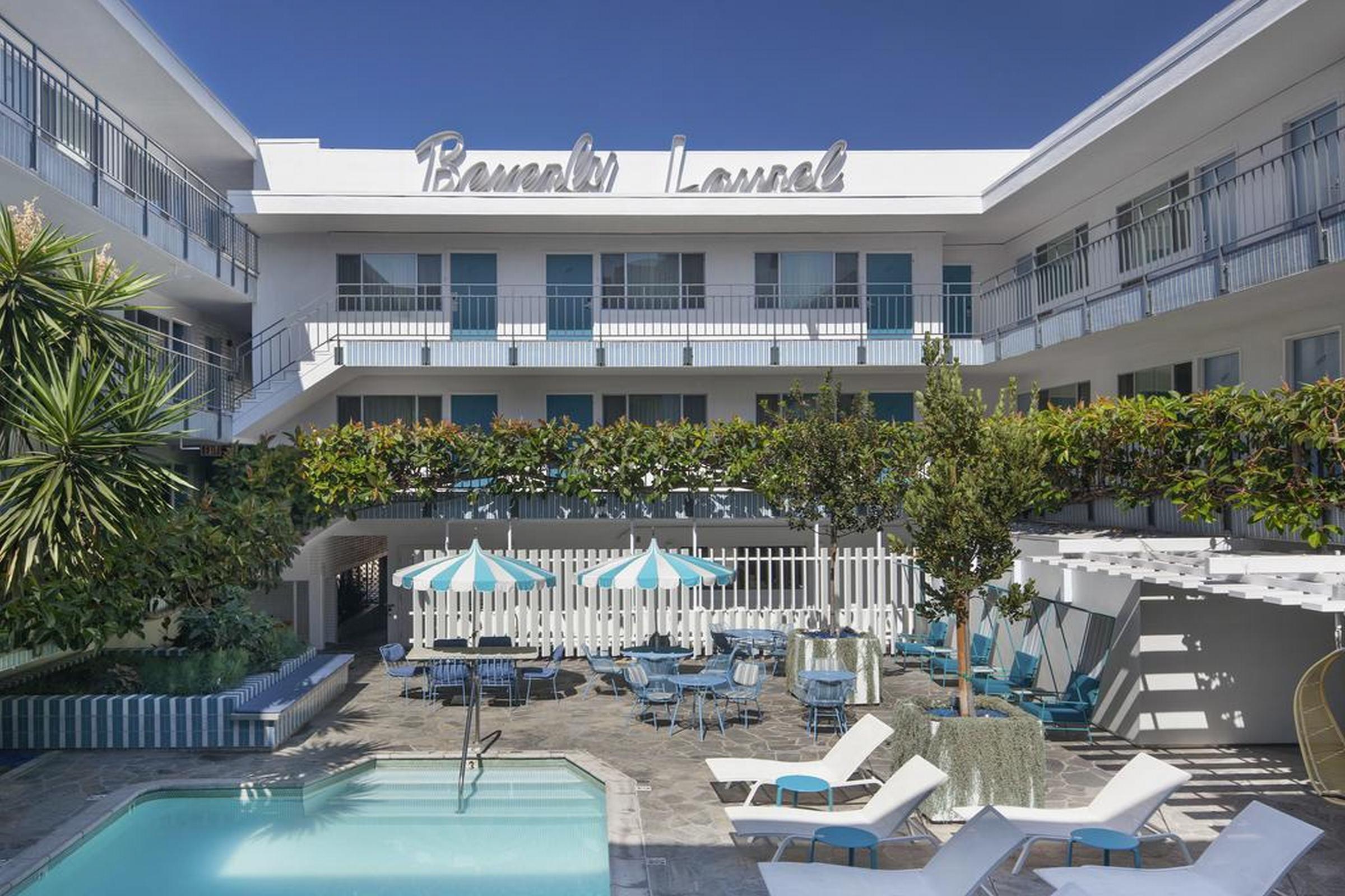 Beverly Laurel Hotel Los Angeles Exterior foto